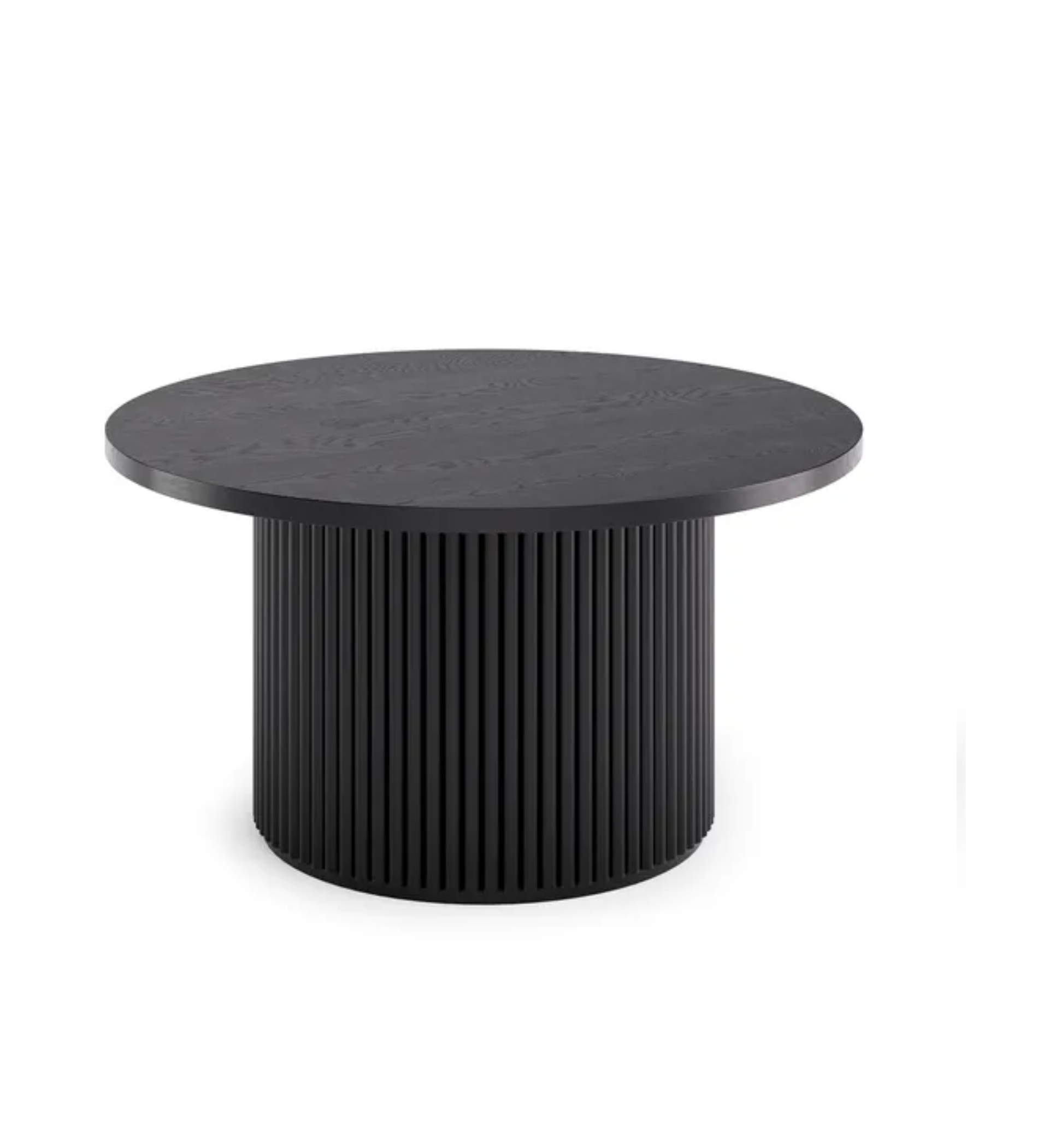 Black Round Coffee Table